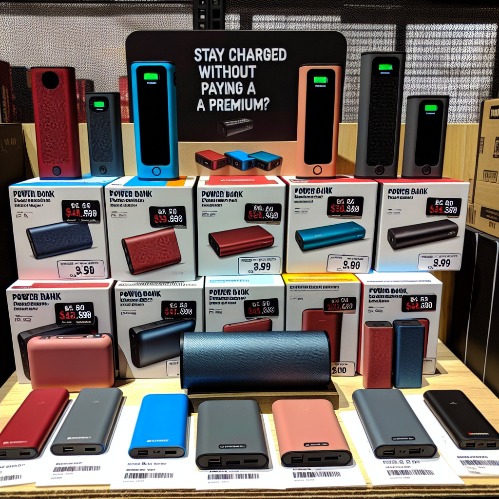 Affordable Power Banks: Stay Charged Without Paying a Premium
