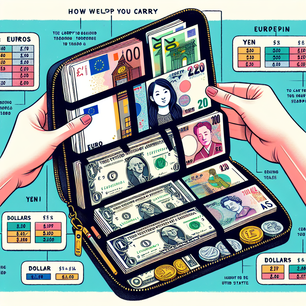 How Much Cash to Carry Abroad (and in What Currency)