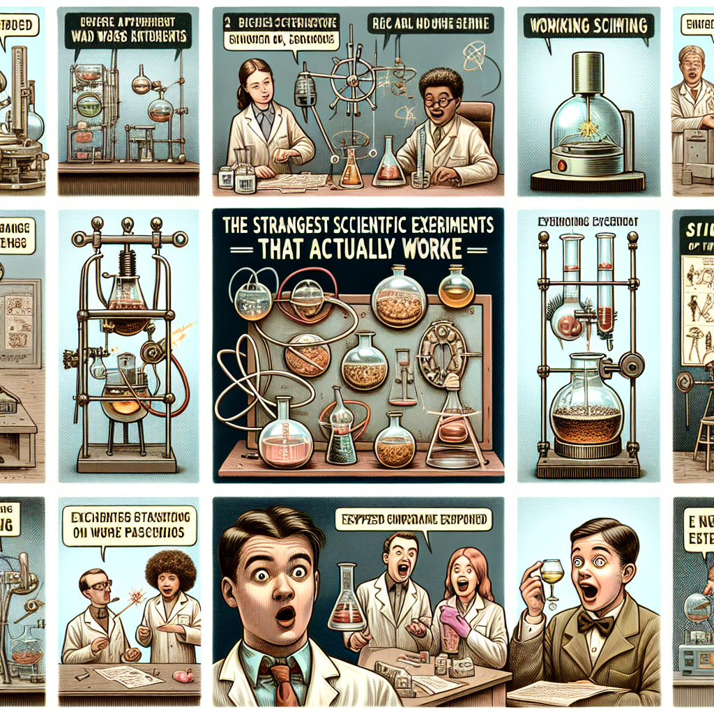 The Strangest Scientific Experiments That Actually Worked