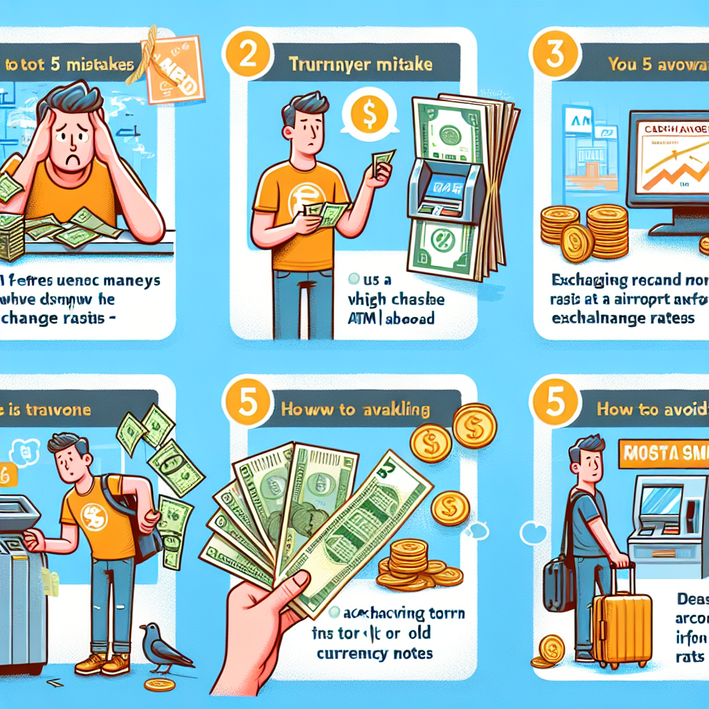 Top 5 Mistakes Travelers Make with Currency Exchange (and How to Avoid Them)